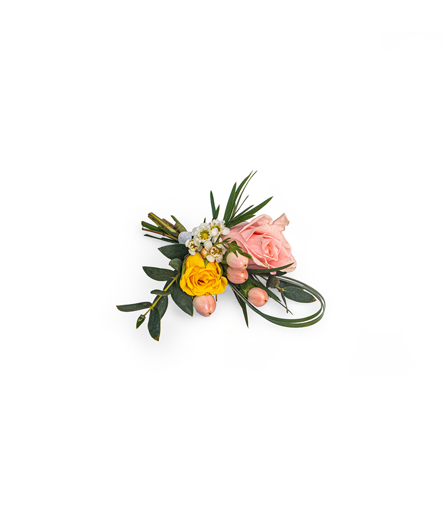 Soft and Sweet Boutonniere